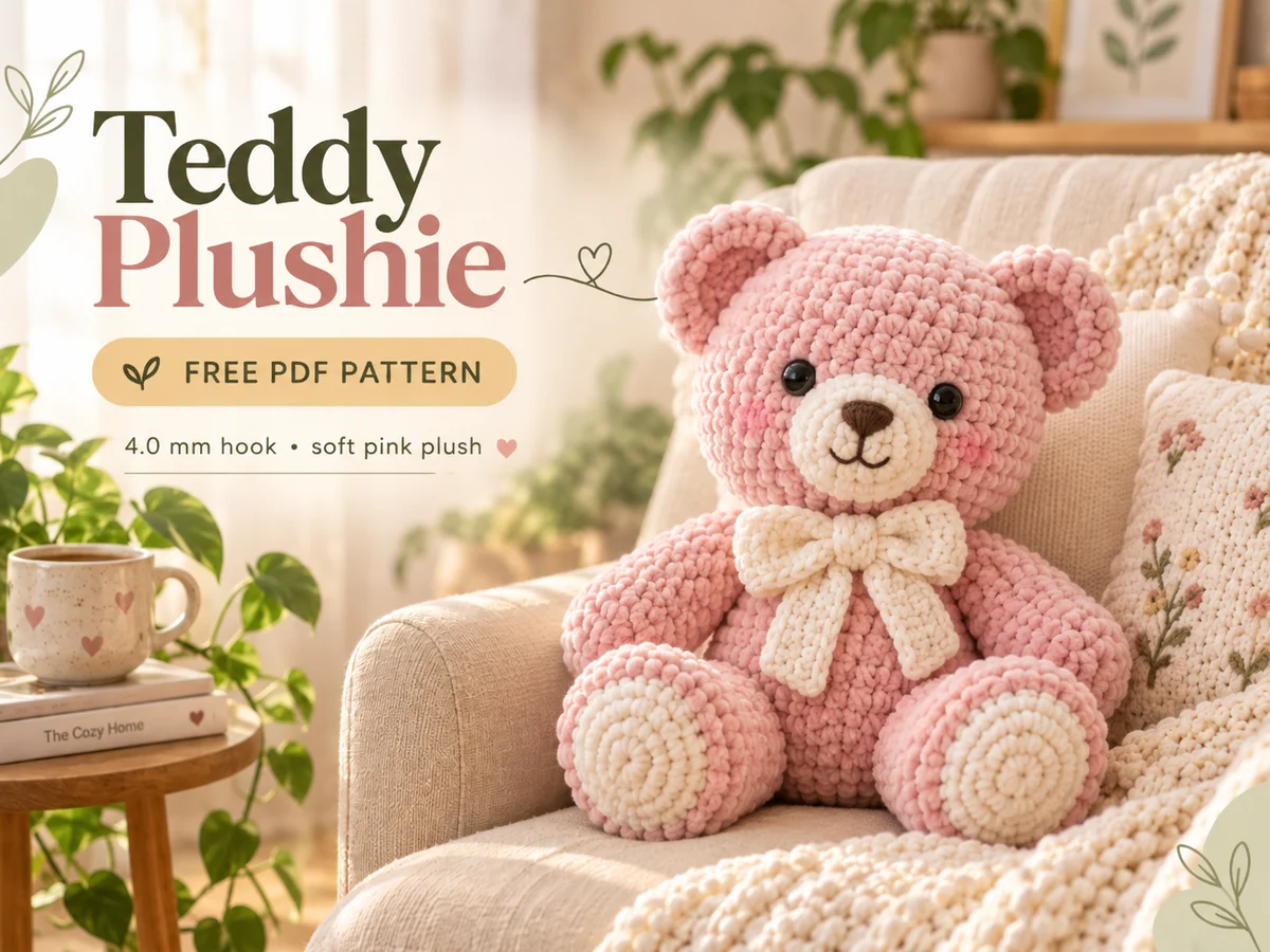 Teddy Plushie Pattern